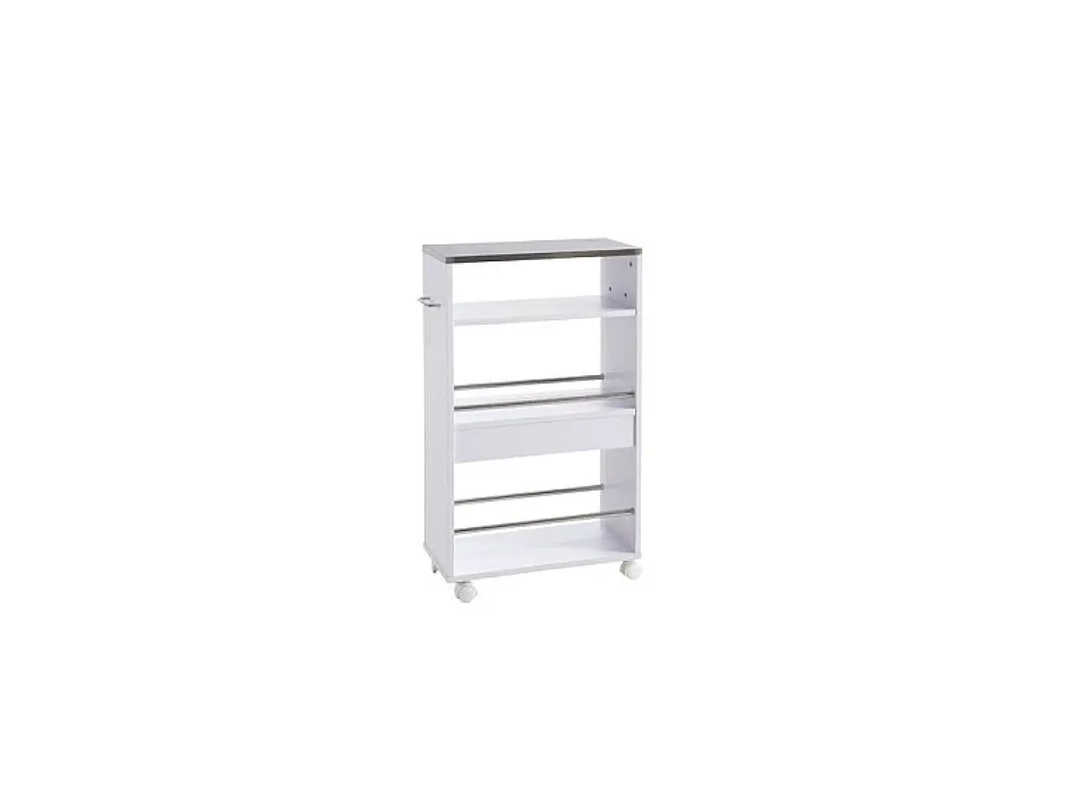 Móvel De Arrumação| Carrinho de Cozinha AMBIHOME DURAN - Branco