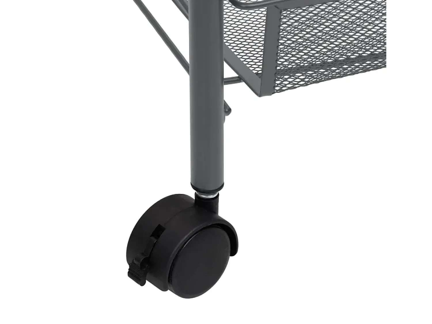 Sale vidaxl Carrinho de cozinha c/ 3 prateleiras ferro 46x26x64 cm Cinzento