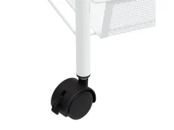 vidaxl Carrinho de cozinha com 5 prateleiras ferro 46x26x105 cm^ Móvel De Arrumação