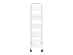vidaxl Carrinho de cozinha com 5 prateleiras ferro 46x26x105 cm^ Móvel De Arrumação