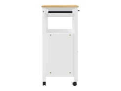 vidaxl Carrinho de cozinha MONZA 84x40x88,5 cm madeira de pinho maciça^ Móvel De Arrumação
