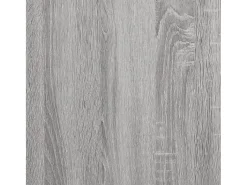 Móvel De Arrumação*vidaxl Carrinho de cozinha 60x45x80 cm derivados madeira cinza sonoma Cinzento