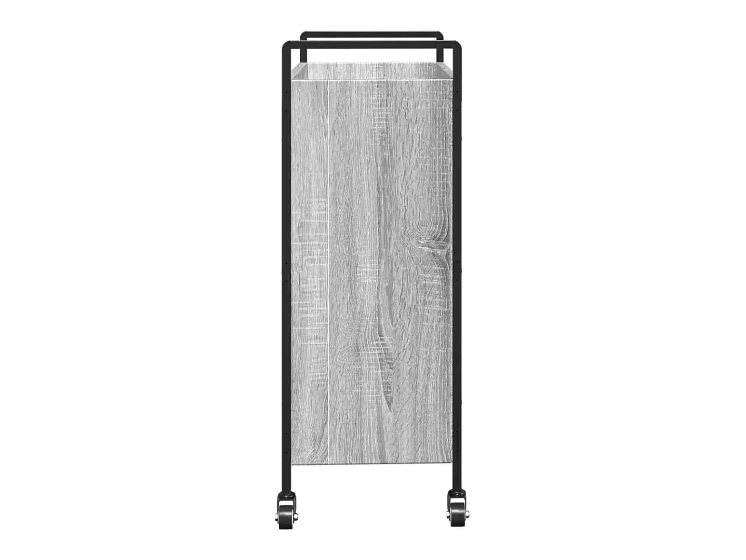 Hot vidaxl Carrinho de cozinha 70x30x82 cm derivados madeira cinza sonoma Cinzento