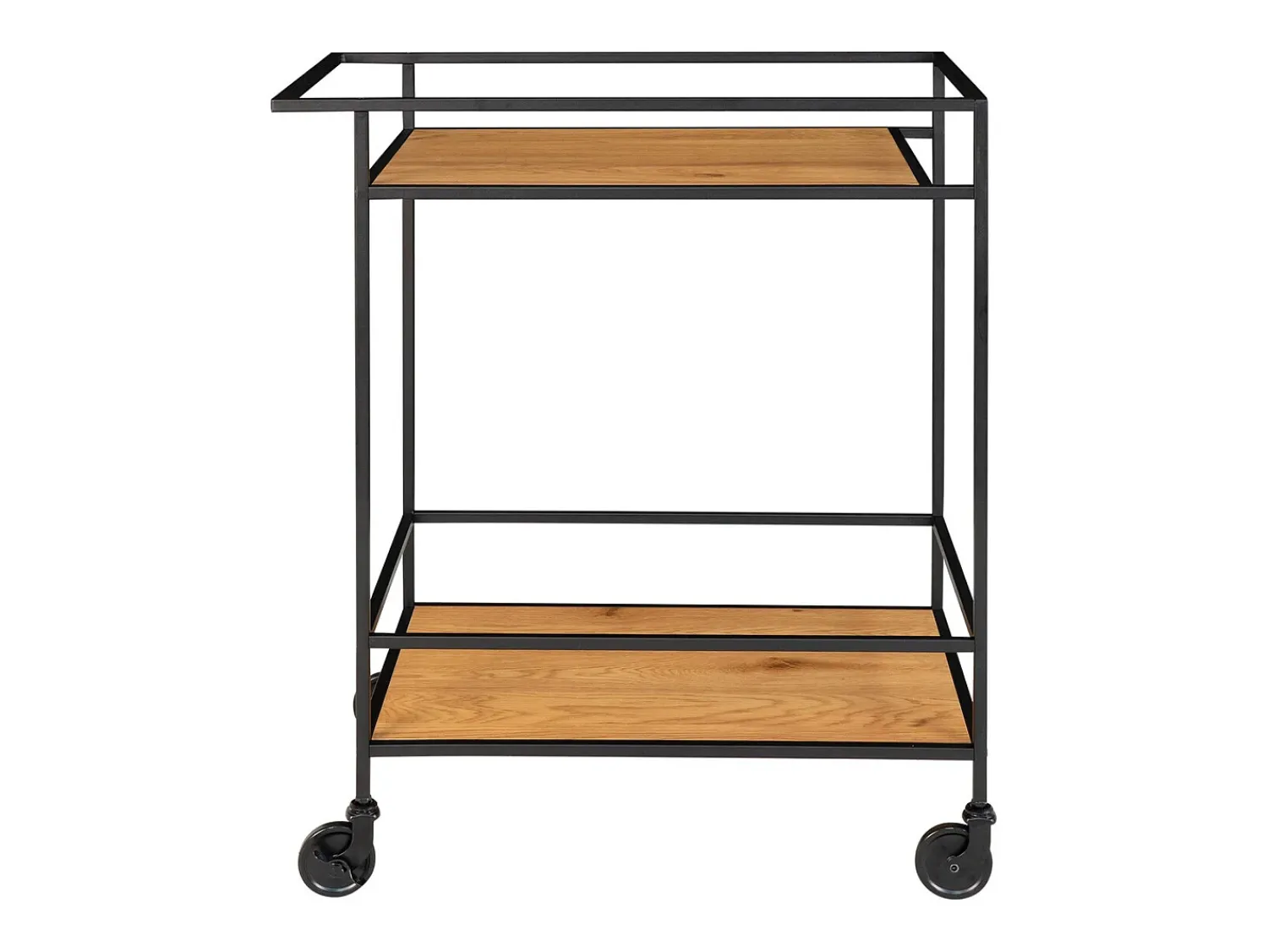 Móvel De Arrumação| Carrinho Vita, Castanho, 68x40x79 cm, Kendra Home Castanho chocolate