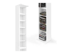 Prateleira*Vicco CD-Regal 21x20x183.6 Branco