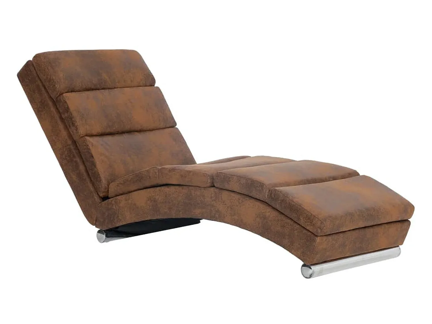 Chaise longue camurça artificial PT146304^ Sofá