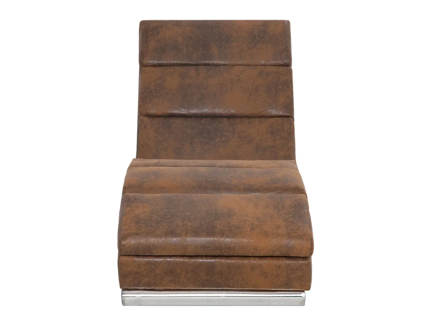 Chaise longue camurça artificial PT146304^ Sofá