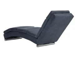 Online Chaise longue camurça artificial PT787067 Cinzento