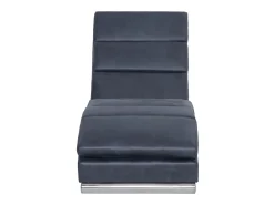 Online Chaise longue camurça artificial PT787067 Cinzento