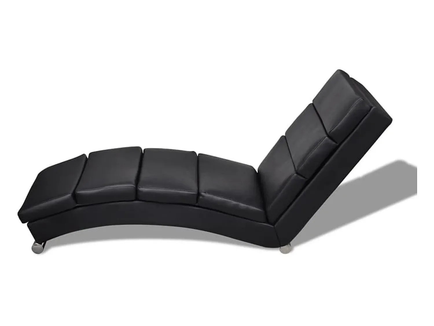 Best Chaise longue couro artificial PT631666 Preto