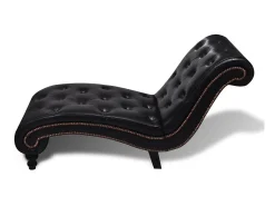 Chaise longue couro artificial PT405136^ Sofá