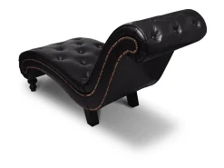 Chaise longue couro artificial PT405136^ Sofá