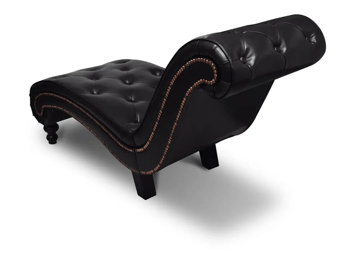 Chaise longue couro artificial PT405136^ Sofá