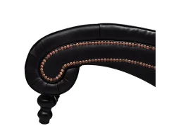 Chaise longue couro artificial PT405136^ Sofá