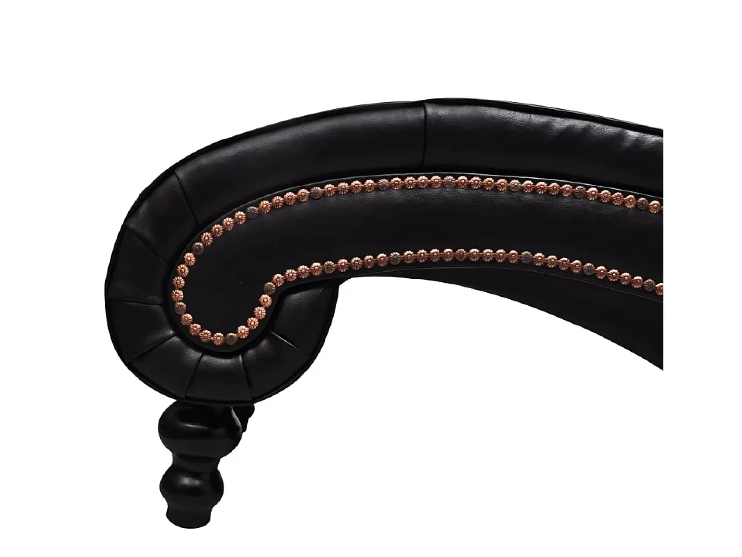 Chaise longue couro artificial PT405136^ Sofá