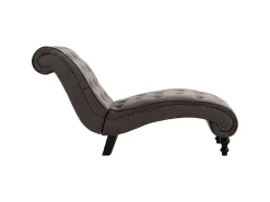 Sofá* Chaise longue em veludo PT463446 Cinzento