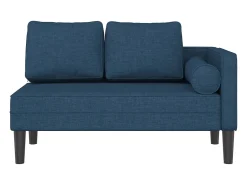 Chaise lounge com almofadões tecido PT131304^ Sofá