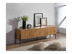 Sale Loft24 Charlie | Armário Baixo 4 Portas Castanho