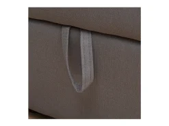 Discount Happy Garden CLARK Sofá-cama de canto de 3 lugares em taupe Castanho