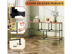 Vitrina* Cômoda de 5 gavetas para quarto, armário de armazenamento com estrutura metálica, multicolorida Multicor