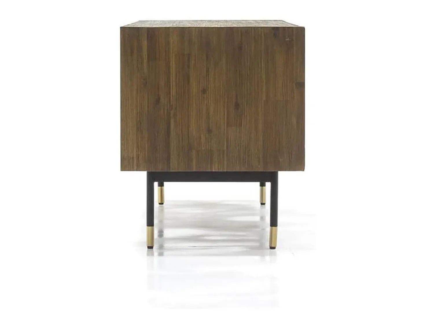 Móvel De Tv| Cómoda 160x55x45 cm castanha labirinto mazl01-160 Castanho