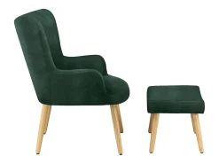 Loft24 Coco | Poltrona em escuro Verde