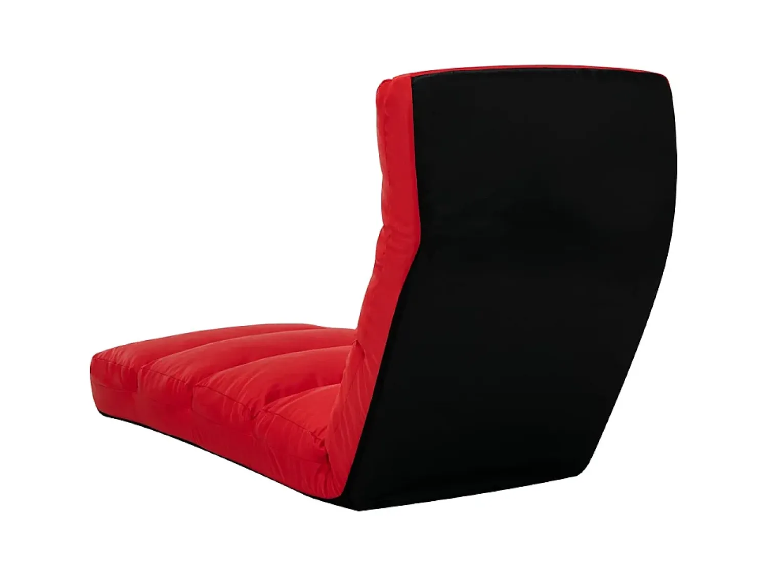 Poltrona* Colchão dobrável couro artificial PT775163 Vermelho