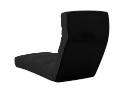 Poltrona| Colchão dobrável couro artificial PT325519 Preto
