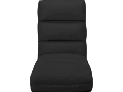 Poltrona| Colchão dobrável couro artificial PT325519 Preto