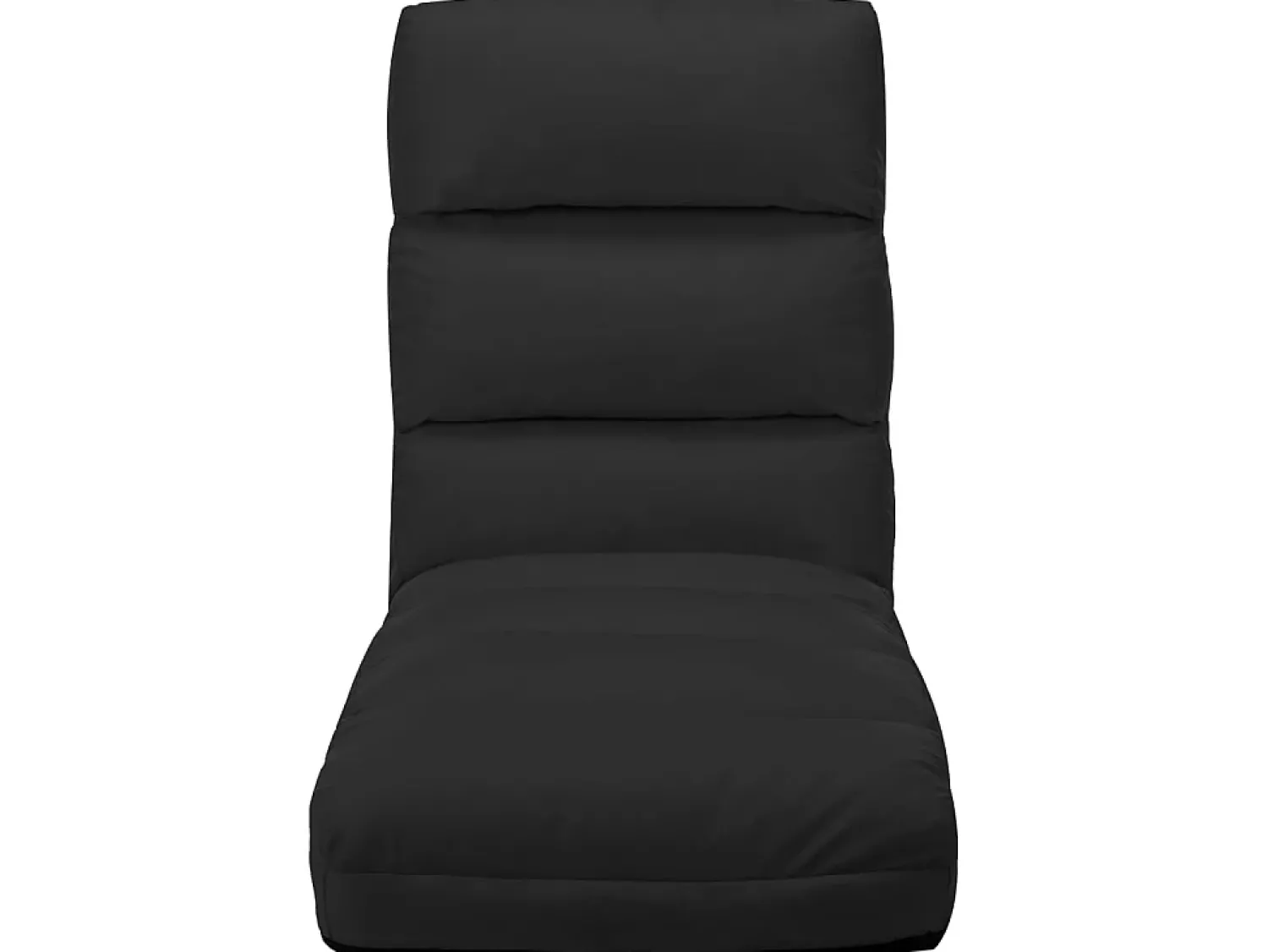 Poltrona| Colchão dobrável couro artificial PT325519 Preto