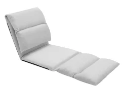 Poltrona| Colchão dobrável microfibra -claro PT833774 Cinzento