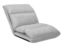 Poltrona| Colchão dobrável microfibra -claro PT833774 Cinzento