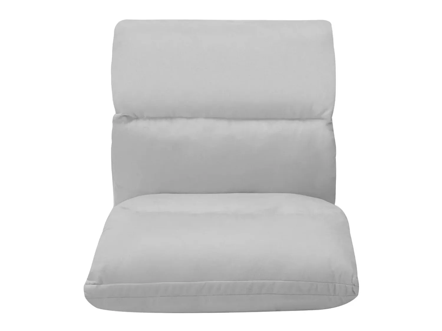 Poltrona| Colchão dobrável microfibra -claro PT833774 Cinzento