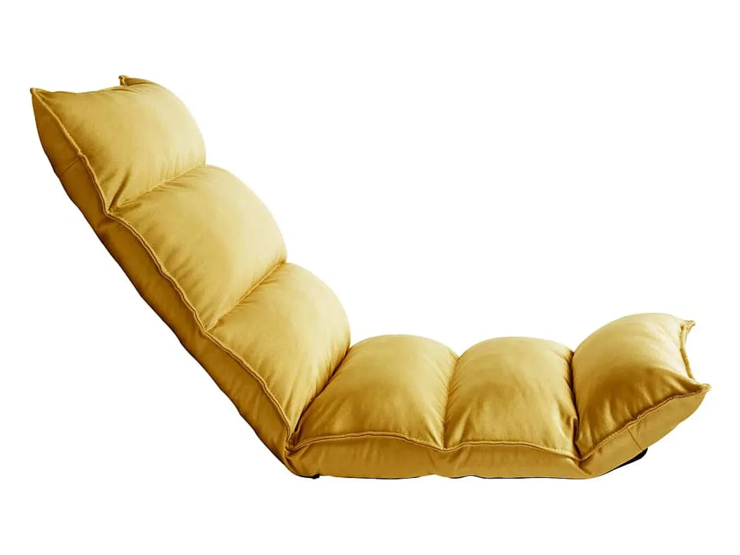 Online Colchão dobrável tecido mostarda PT113545 Amarelo