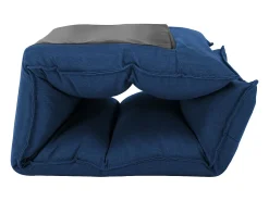 Poltrona|vidaxl Colchão dobrável tecido Azul