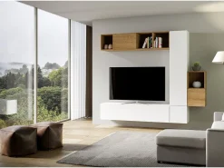 Móvel De Tv*ITAMOBY Composição da parede da sala H49 L.254 H.214 P.39.2 Multicor