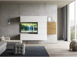 Móvel De Tv*ITAMOBY Composição da parede da sala A24 L.234 H.160 P.39.2 Multicor