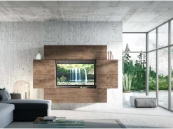 Móvel De Tv*ITAMOBY Composição da parede da sala A07 L.234 H.160 D.39.2 Multicor