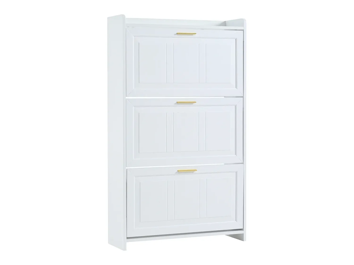 Hauss Spole Conjunto de 2 armários para calçado 70 x 24 x 120 cm com 3 portas -^ Móvel De Arrumação|Sapateira