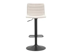Banco| Conjunto de 2 Bancos Altos VKH444, Branco, 43x49,5x85,5 cm, Kendra Home Preto