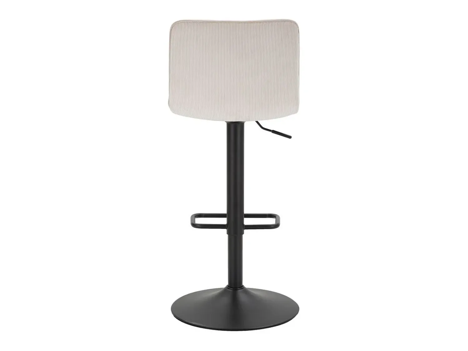 Banco| Conjunto de 2 Bancos Altos VKH444, Branco, 43x49,5x85,5 cm, Kendra Home Preto