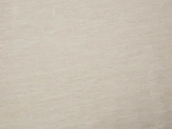 Outlet Vente-unique Conjunto de 2 bancos altos em tecido e metal branco, altura regulável cor - LAJUNIA Creme