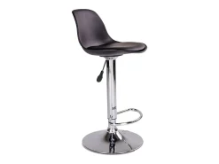 Banco| Conjunto de 2 Bancos Altos Trondheim, , 41x39x104 cm, Kendra Home Preto