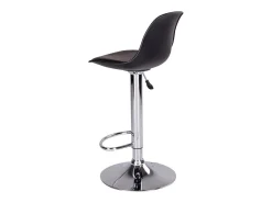 Banco| Conjunto de 2 Bancos Altos Trondheim, , 41x39x104 cm, Kendra Home Preto