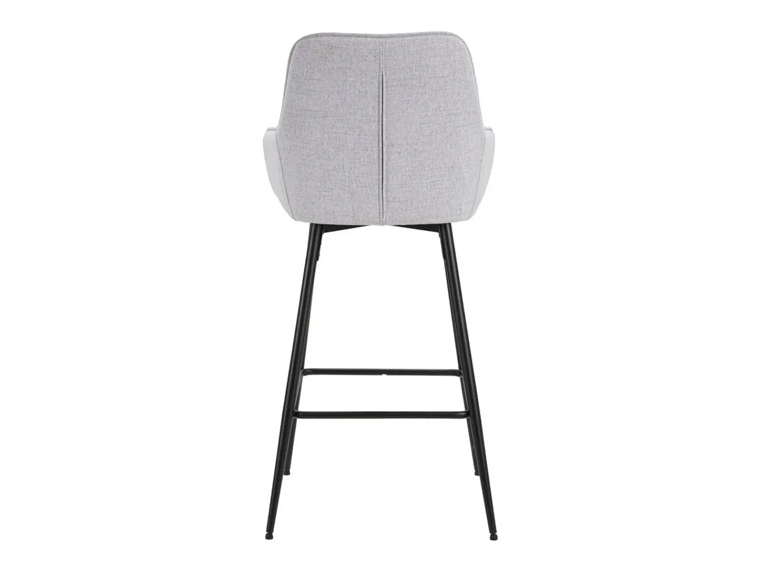 Banco| Conjunto de 2 Bancos Altos VKH434, , 55x55x109 cm, Kendra Home Cinzento