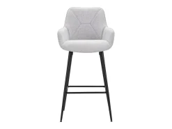 Banco| Conjunto de 2 Bancos Altos VKH434, , 55x55x109 cm, Kendra Home Cinzento