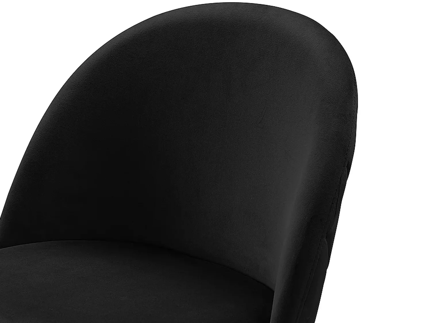 Banco|Vente-unique Conjunto de 2 bancos altos - Veludo e metal dourado - - MELBOURNE Preto