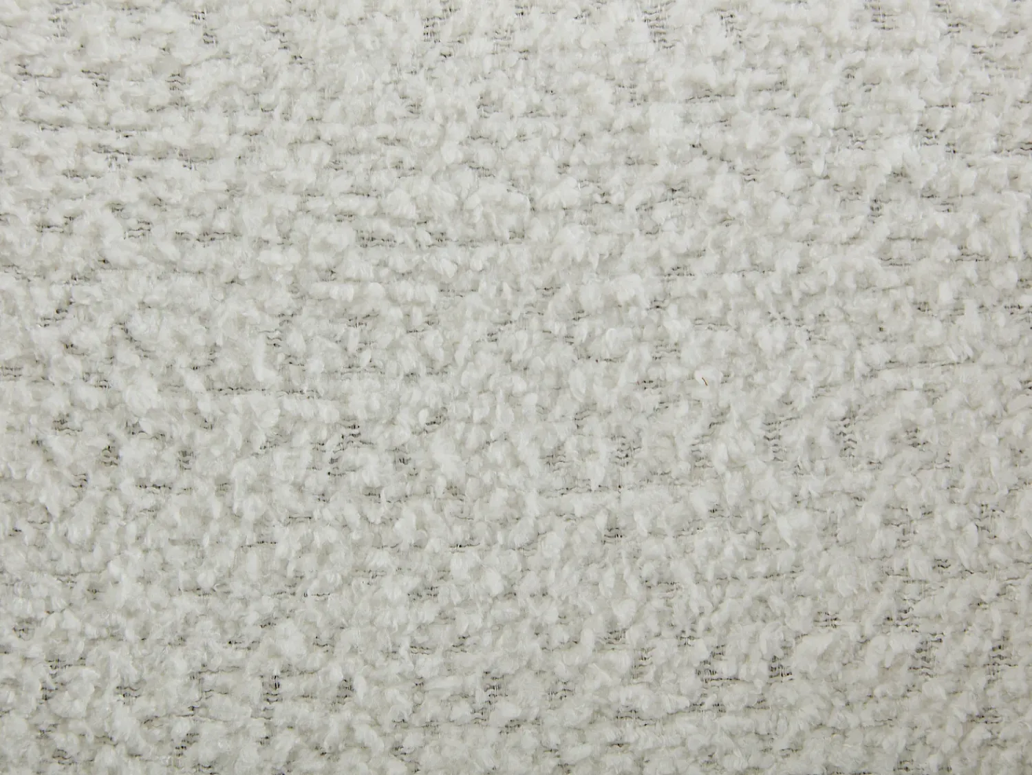Banco*Vente-unique Conjunto de 2 bancos altos em tecido bouclé, altura ajustável, branco e preto - JELSA Preto / Branco