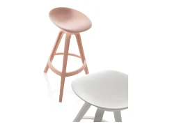 Banco| Conjunto de 2 bancos COLBY cor-de- para interior/exterior Rosa