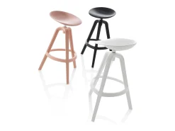 Banco| Conjunto de 2 bancos COLBY cor-de- para interior/exterior Rosa
